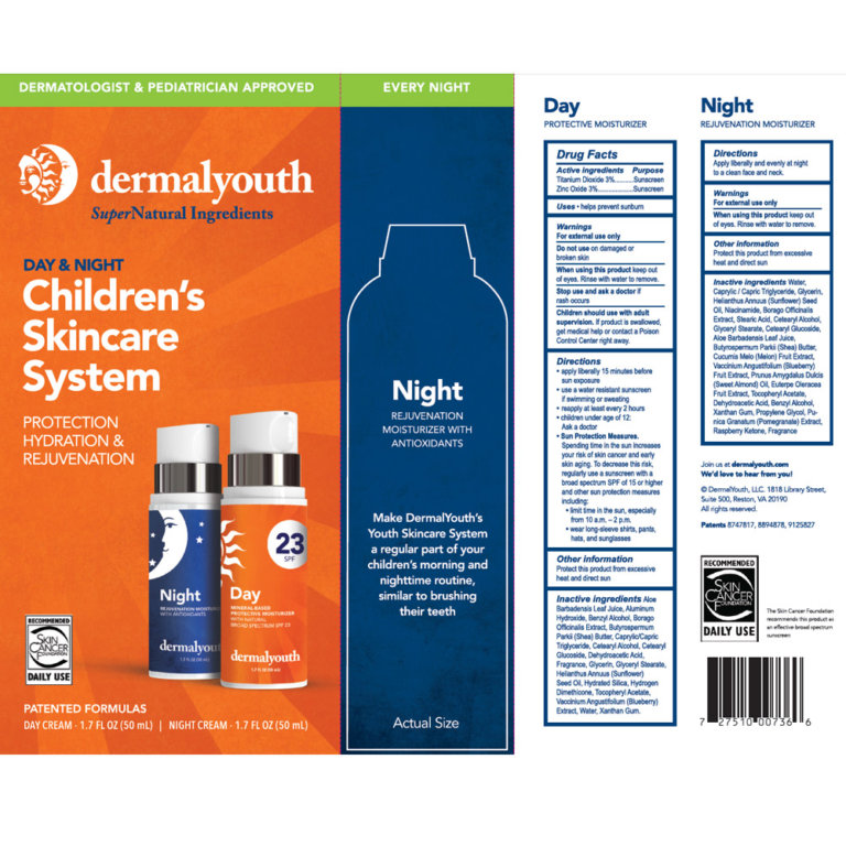 Day & Night Daily Children’s Skincare System Lotion and Moisturizer